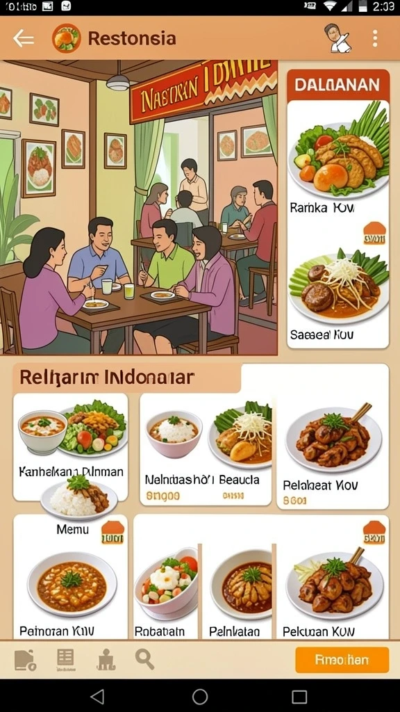 Screenshot menunjukkan karakter utama dalam aksi.