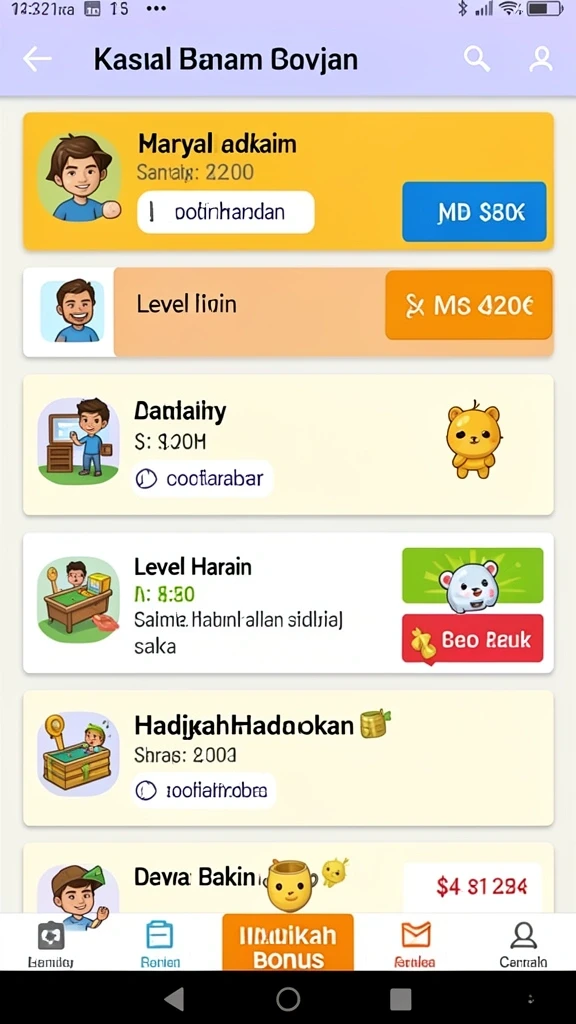 Tampilan antarmuka yang menarik dan ramah pengguna.