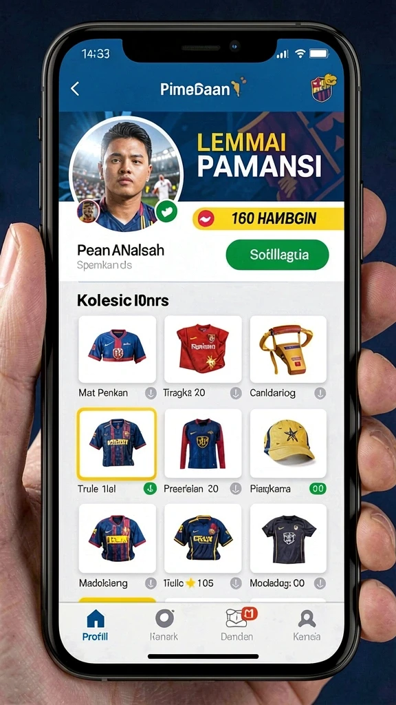 Karakter dengan desain yang unik dan menarik.