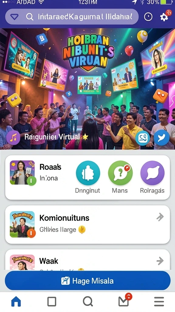 Tampilan antarmuka pengguna yang menarik dan mudah digunakan.