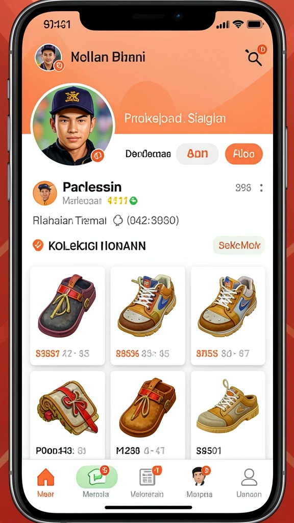 Fitur tim impian yang dapat disesuaikan.