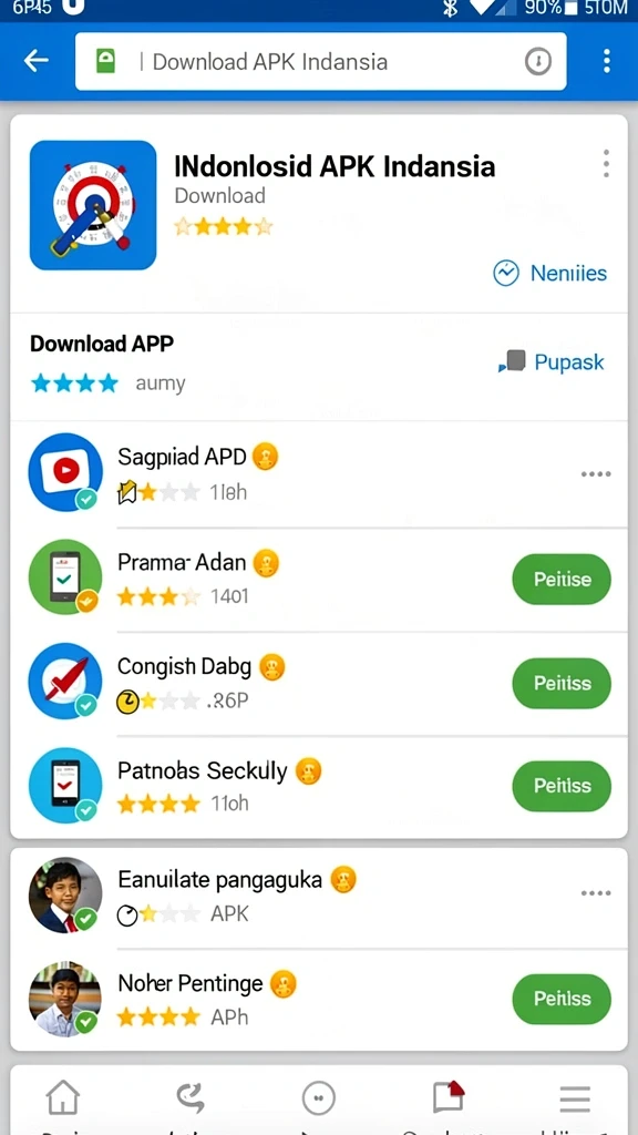 Tampilan antarmuka DEWATOGEL yang user-friendly.