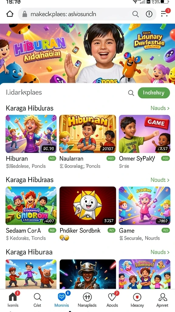 Fitur multiplayer memungkinkan Anda bermain dengan teman.