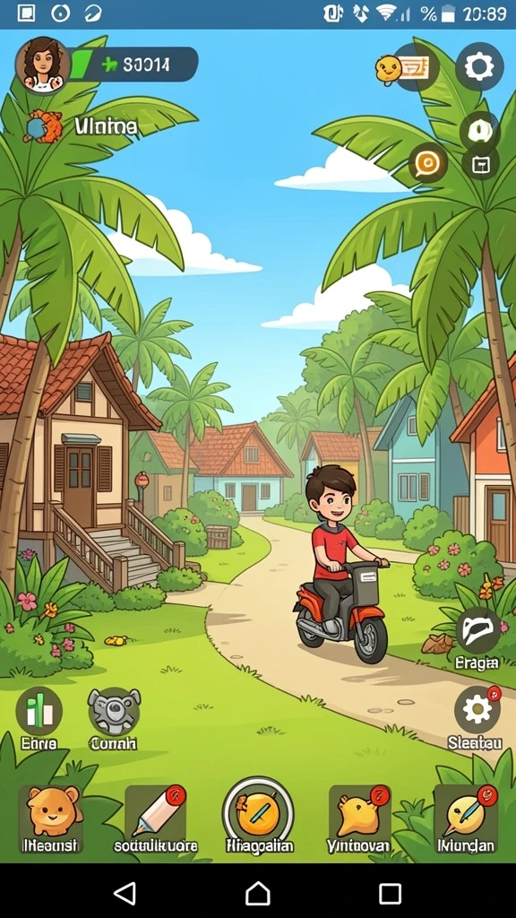Screenshot hadiah yang bisa dimenangkan.