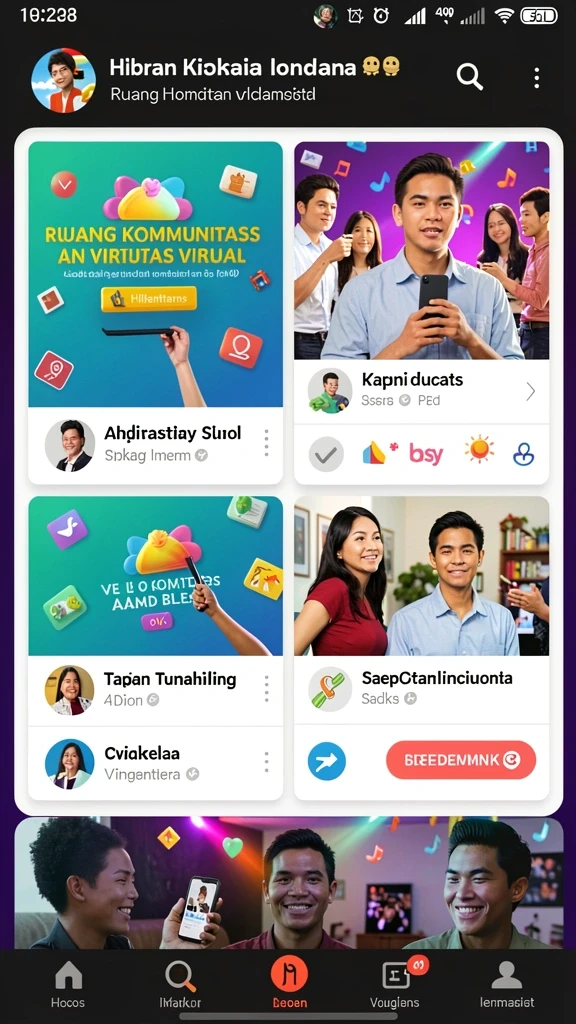 Tampilan antarmuka yang user-friendly dan menarik.