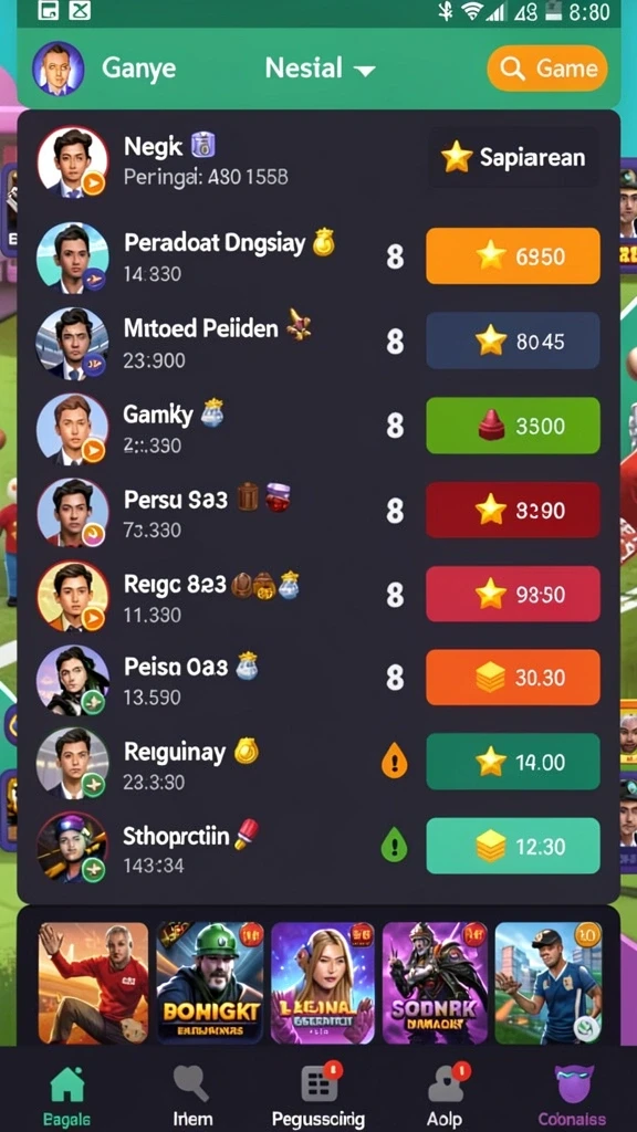 Fitur multiplayer yang memungkinkan kompetisi real-time.