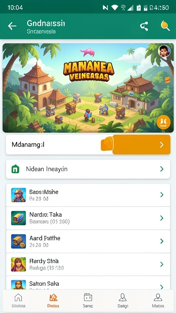 Beragam pilihan permainan yang membuat tidak cepat bosan.
