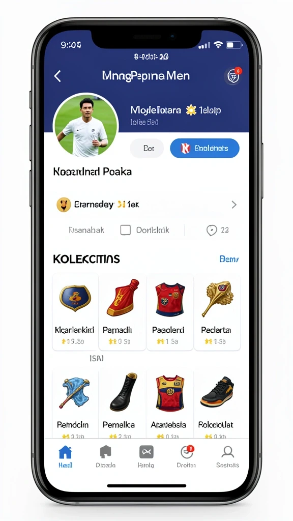 Fitur komunitas yang memungkinkan interaksi antar pemain.