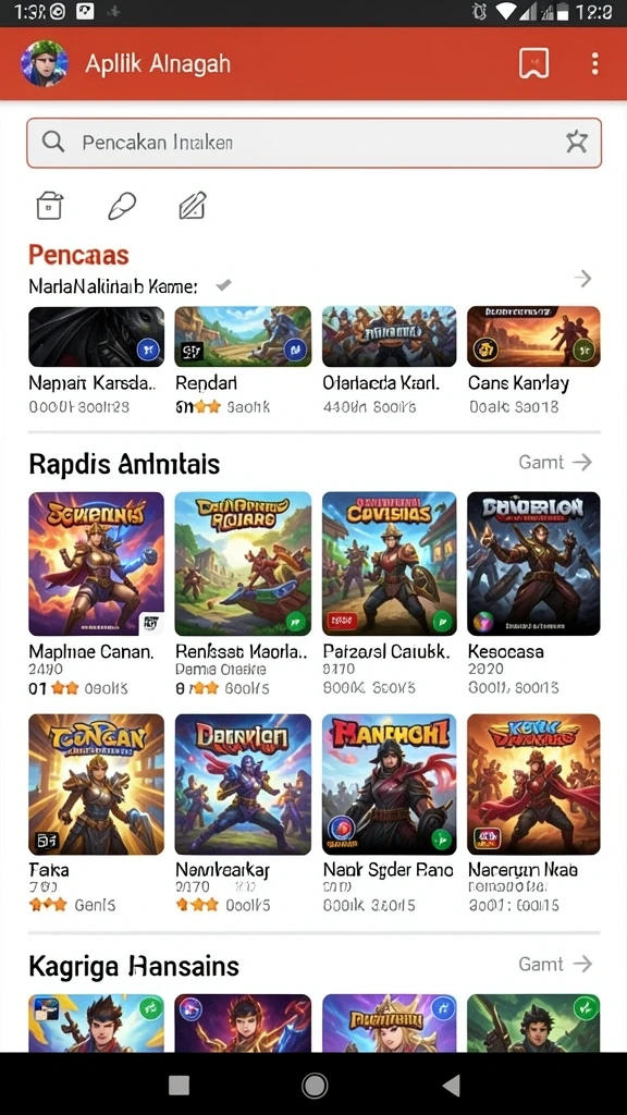 Grafik yang menawan dan detail.