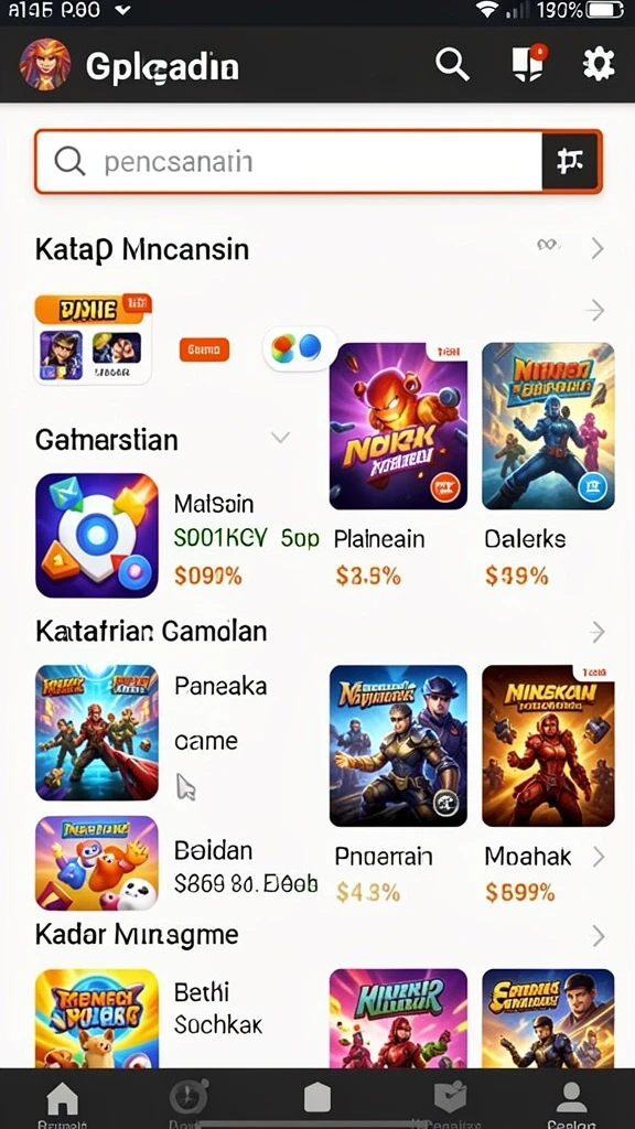 Karakter dengan berbagai kemampuan unik.