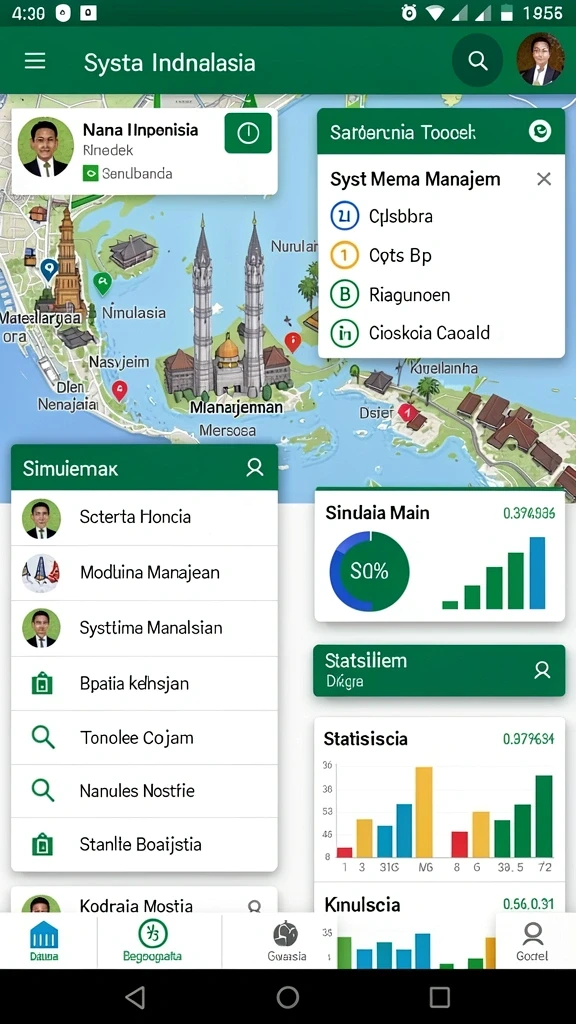 Tampilan awal yang menawan dan mudah dinavigasi.