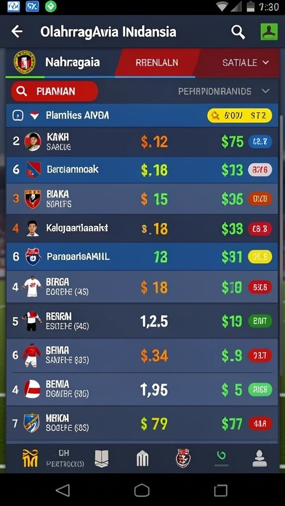 Tampilan awal yang menarik dan ramah pengguna.