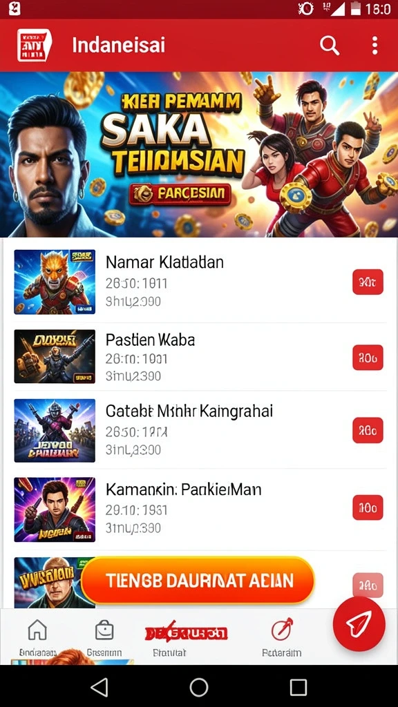 Tampilan antarmuka yang menarik dan responsif.