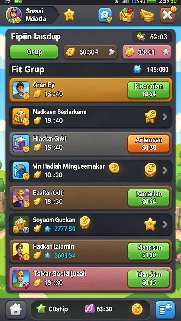 Berbagai item menarik untuk diperoleh dalam permainan.