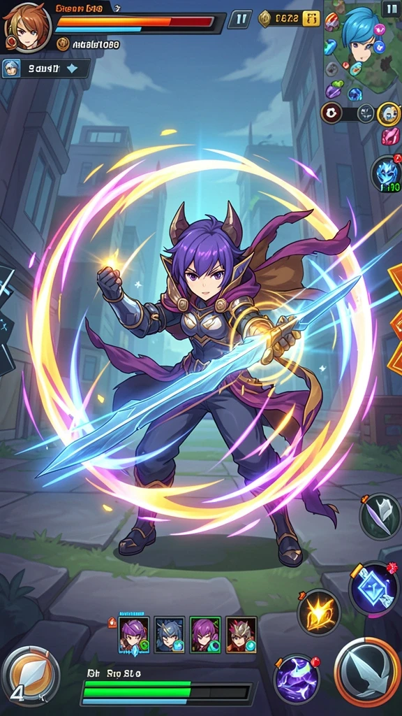Screenshot dari mode multiplayer yang seru.
