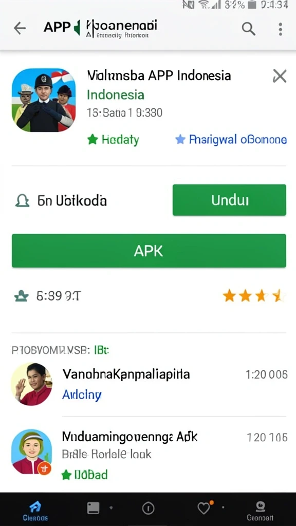 Tampilan antarmuka yang modern dan menarik.