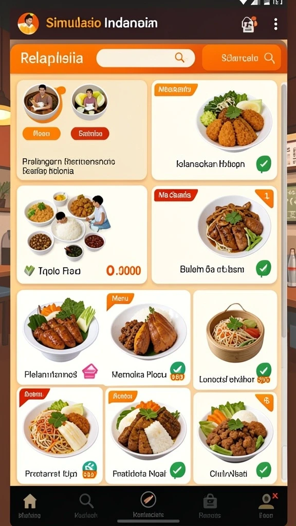 Karakter dengan kemampuan unik siap bertarung.