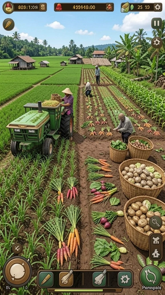 Berbagai pilihan permainan yang membuat pemain betah.