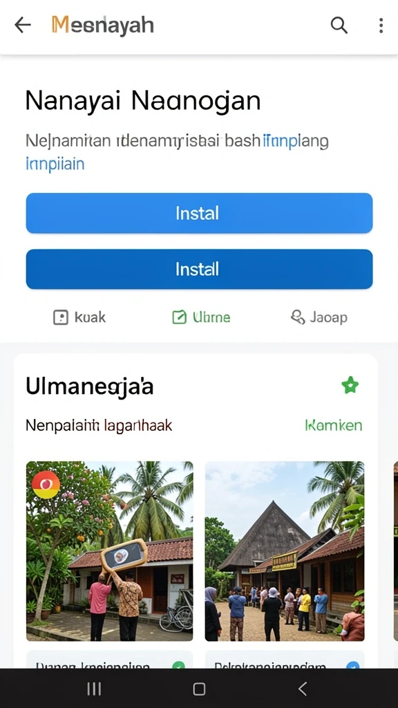 Tampilan utama aplikasi OVABET yang menarik dan user-friendly.