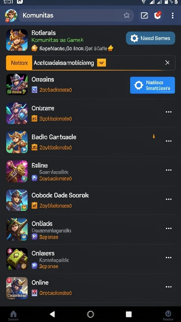 Beberapa game baru yang ditambahkan dalam pembaruan.