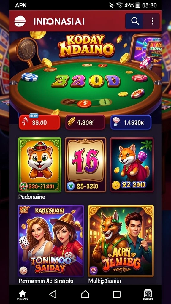 Grafis gameplay yang memukau dan interaktif.