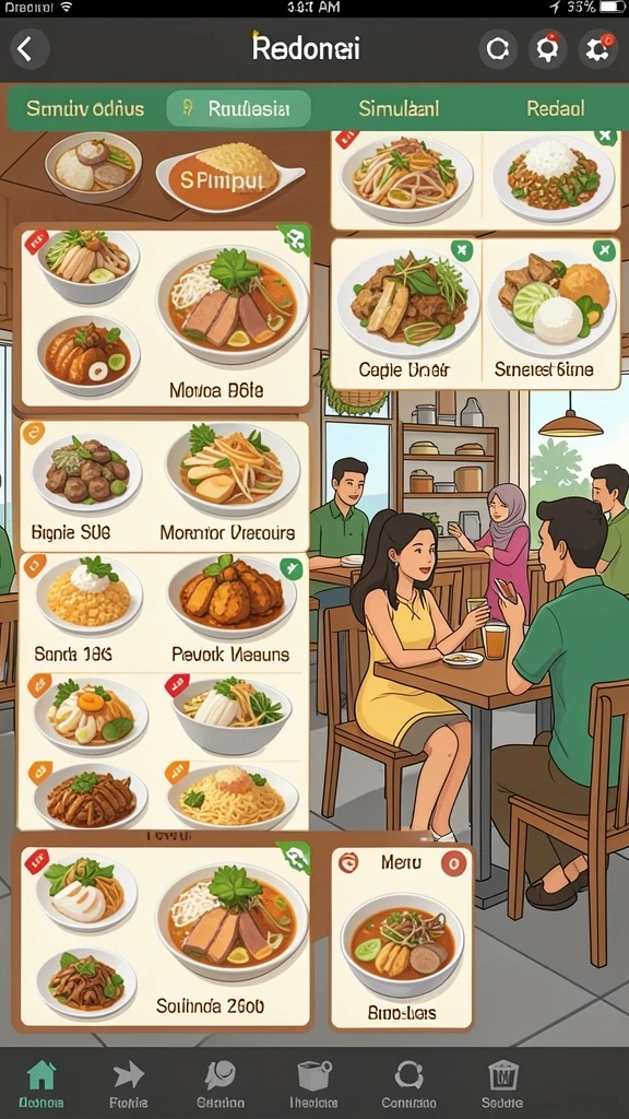 Beragam pilihan permainan untuk semua kalangan.