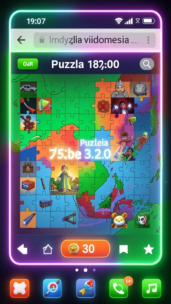 Screenshot misi menantang saat pemain beraksi di dunia QQSTAR.