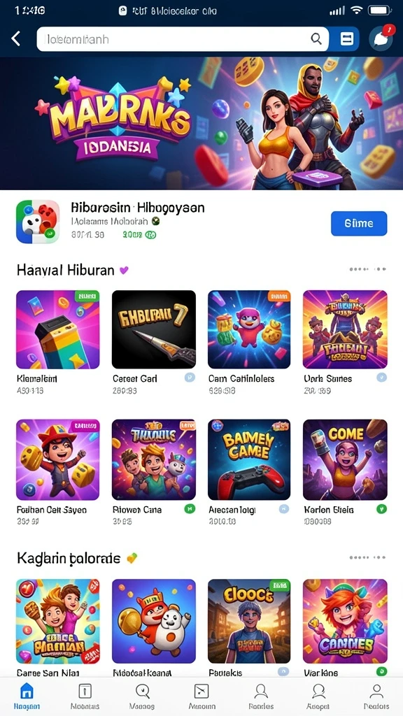 Screenshot yang menunjukkan grafis menakjubkan dalam RAJA132.