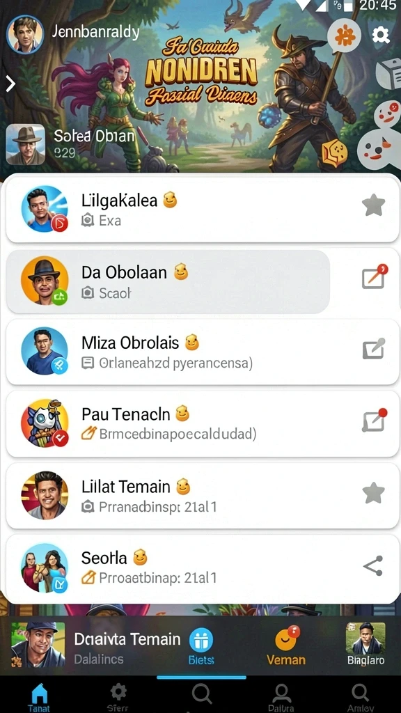 Beragam karakter menarik dalam gameplay yang menantang.