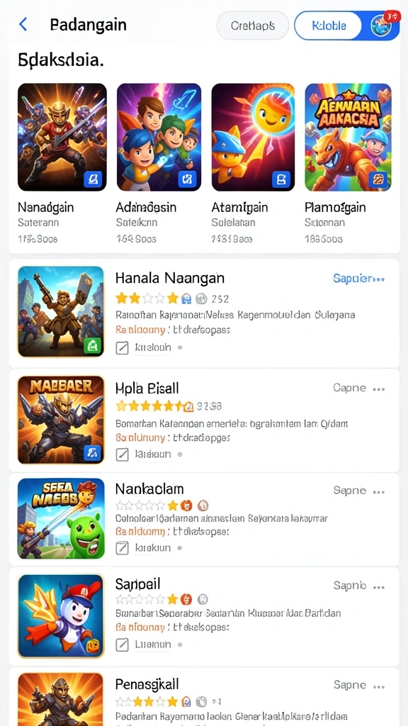 Screenshot menampilkan lingkungan permainan yang indah.