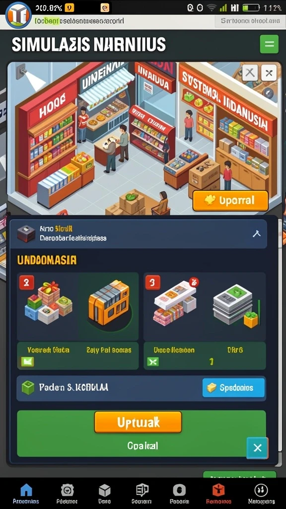 Screeenshot: Sistem upgrade yang mudah dipahami dan dikelola.