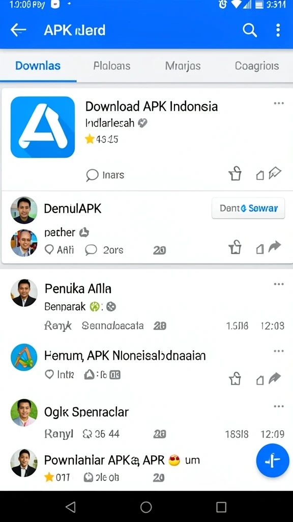 Tampilan antarmuka aplikasi yang menarik dan intuitif.