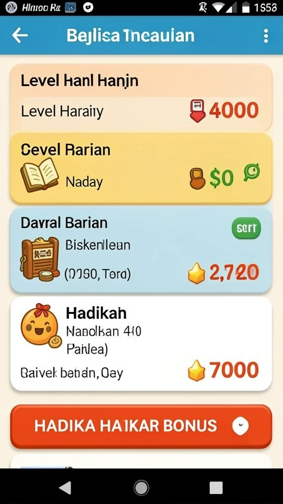 Tangkapan layar pertama menampilkan grafik menawan permainan.