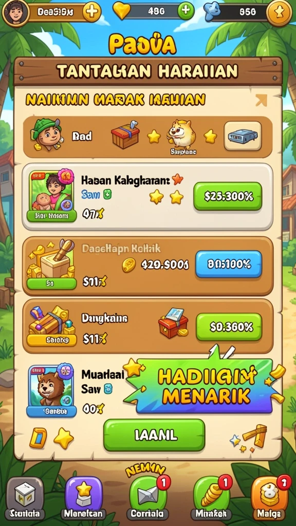 Antarmuka yang menarik dan mudah dinavigasi.