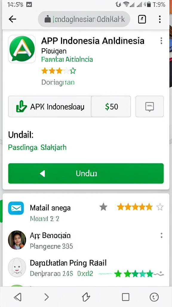 Tangkapan layar menampilkan tampilan antarmuka yang menarik.