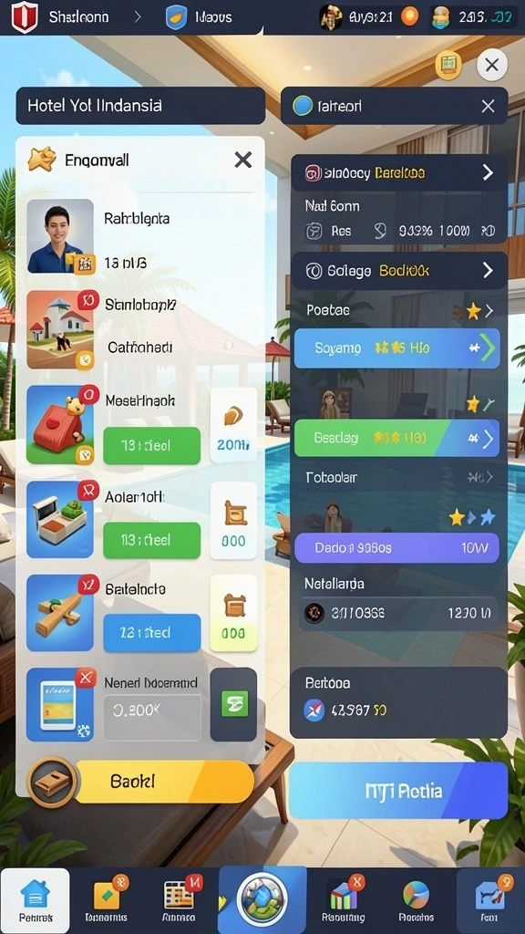 Tampilan awal aplikasi TTT888 yang menarik.