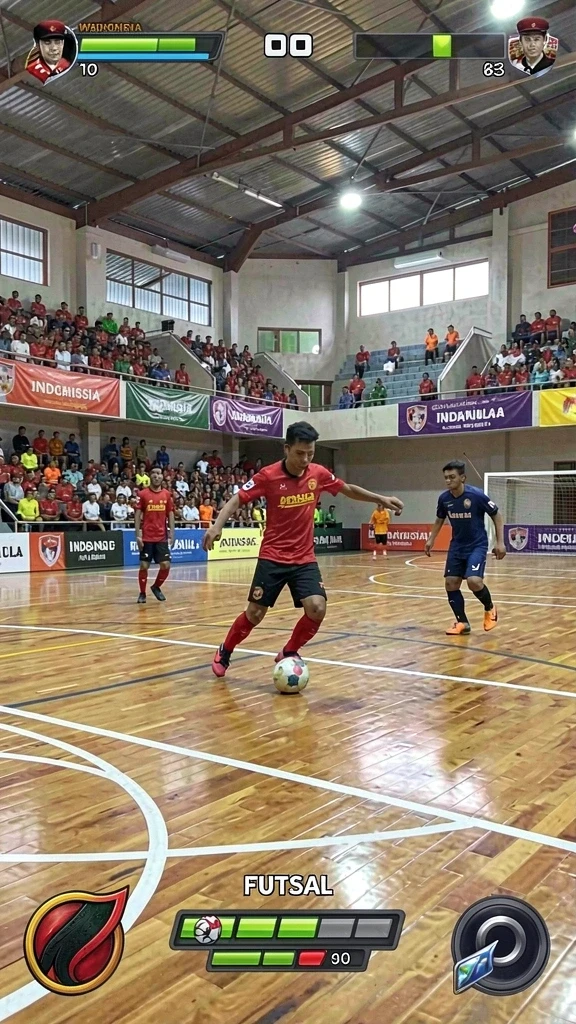Tampilan awal dunia penuh warna yang menawan.