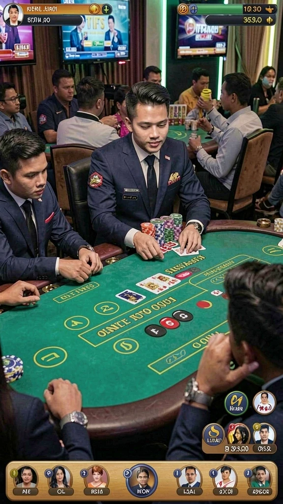 Tampilan karakter utama yang menarik dan dinamis.