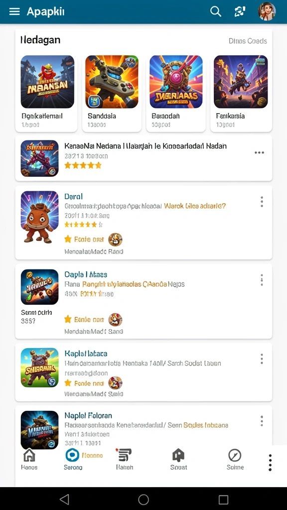 Mode permainan yang beragam dan menantang para pemain.